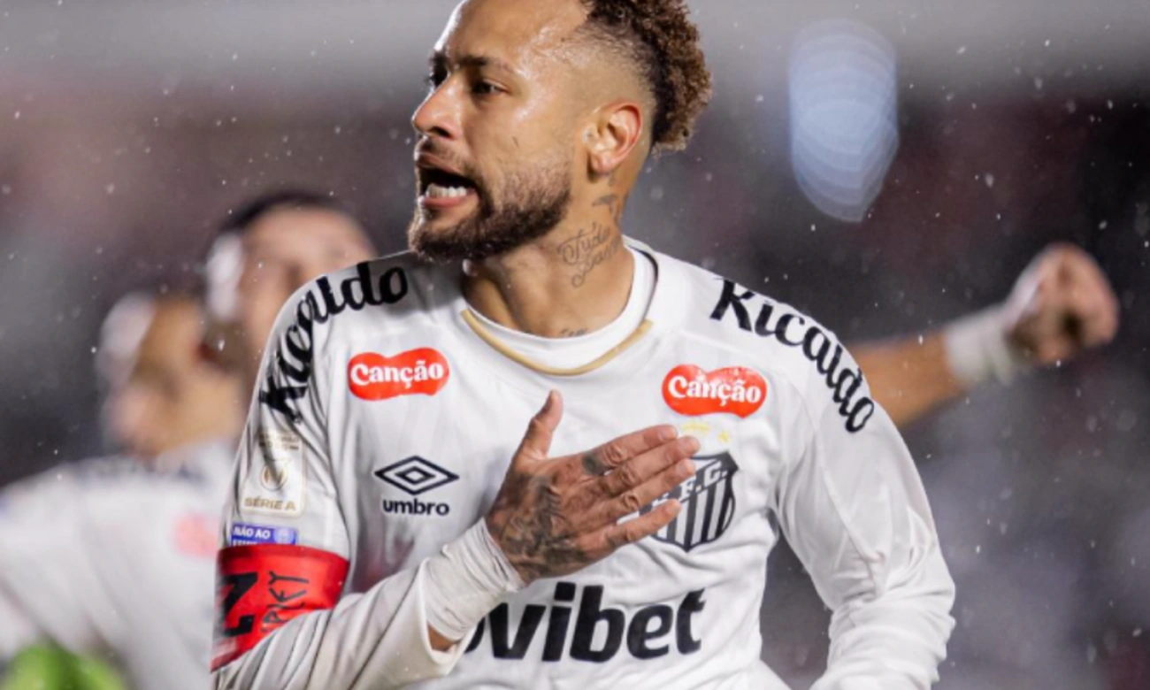 Santos vence Bragantino com gol de Neymar e respira no Brasileirão hoje