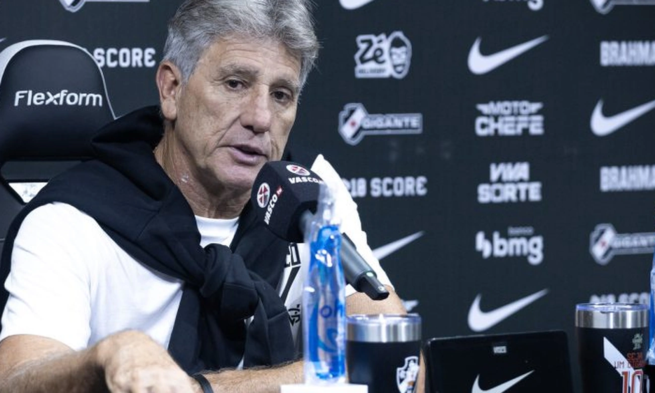 Renato Gaúcho rebate pressão e declara desafio no Vasco agora
